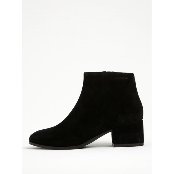 Botine negre din piele întoarsă Vagabond Daisy