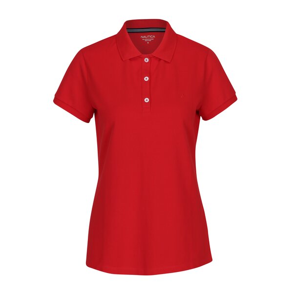 Tricou polo roșu Nautica