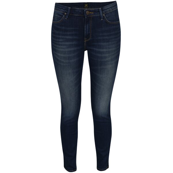 Blugi super skinny bleumarin pentru femei Lee Jodee