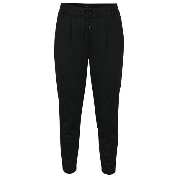 Pantaloni negri cu fir metalic ONLY Poptrash