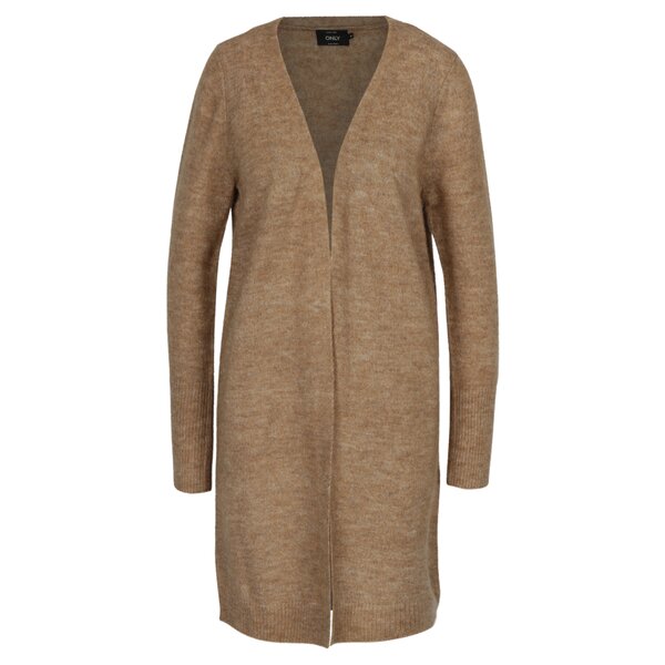 Cardigan lung maro deschis ONLY Meredith