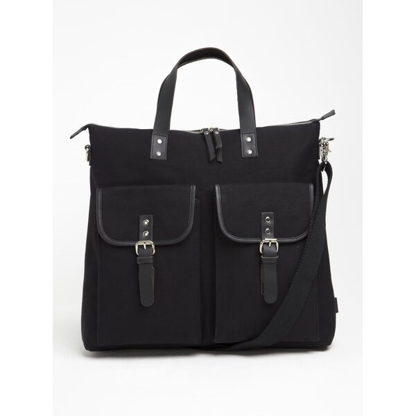 Geantă neagră pentru laptop Enter Kebnekaise Zip Tote