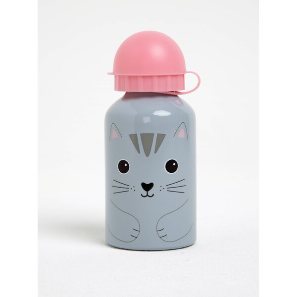 Sticlă de apă cu print pisică - Sass & Belle Nori Cat Kawaii