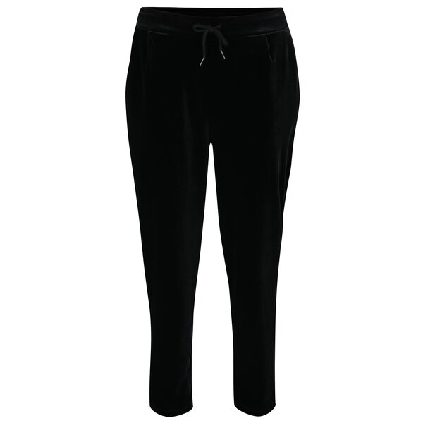 Pantaloni negri din catifea VILA Class