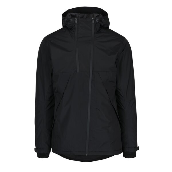 Jachetă neagră funcțională și impermeabilă pentru bărbați - Jack & Jones Tedge