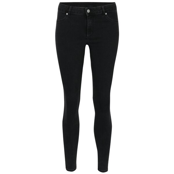 Blugi skinny gri închis pentru femei - Cheap Monday