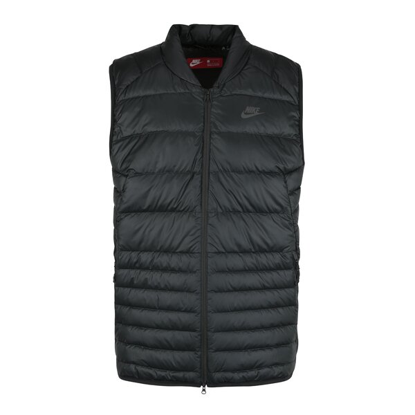 Vestă neagră matlasată pentru bărbați Nike Sportswear Fill