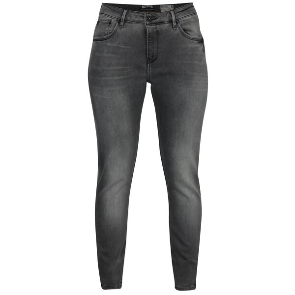 Blugi gri super slim fit pentru femei Garcia Jeans Celia