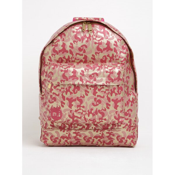 Rucsac roz&auriu pentru notebook pentru femei Mi-Pac Metallic Camo