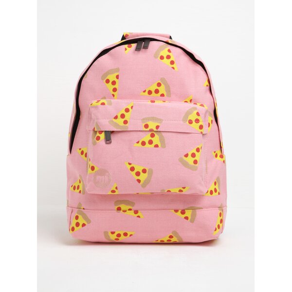 Rucsac roz cu print pizza Mi-Pac Pizza 17 l