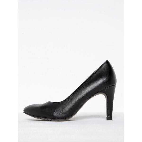 Pantofi negri clasici cu toc stiletto