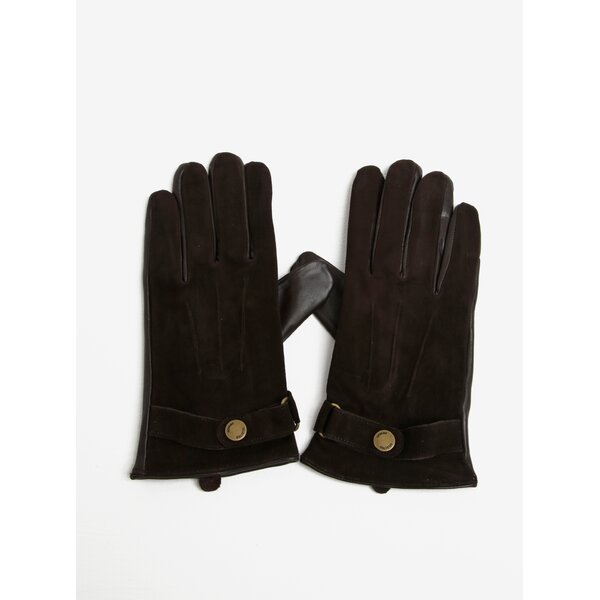 Manusi maro din piele - Selected Homme Eric