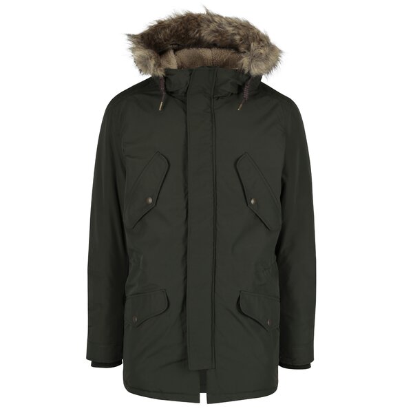 Geacă parka verde închis Jack & Jones Arctic