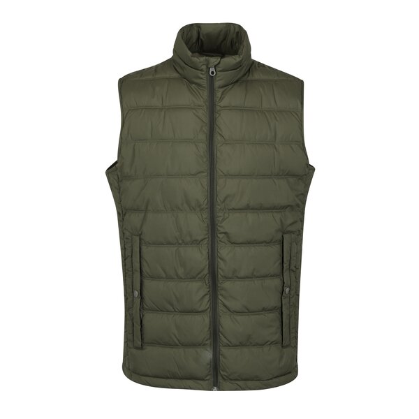 Vestă matlasată verde închis Jack & Jones Body