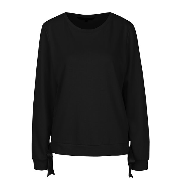 Bluză neagră cu funde VERO MODA Ari
