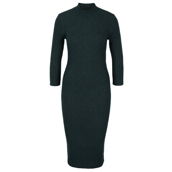Rochie - pulover verde închis VERO MODA Ava
