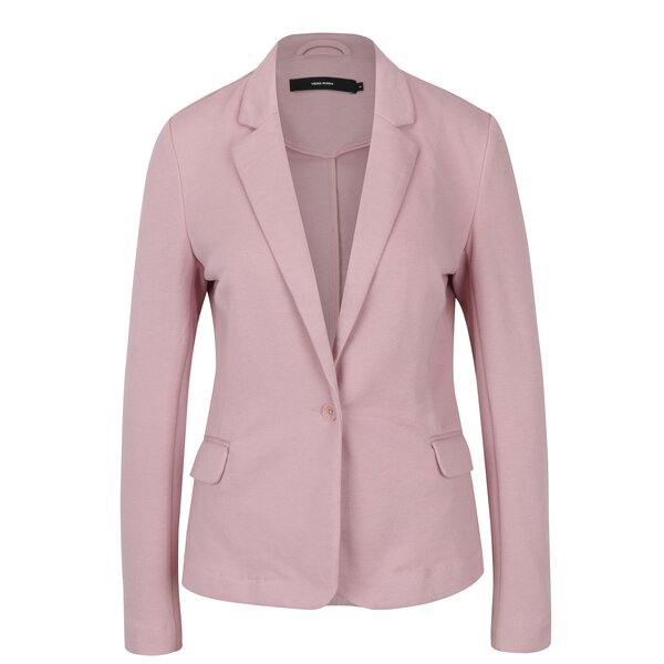 Sacou roz cambrat cu buzunare VERO MODA Julia