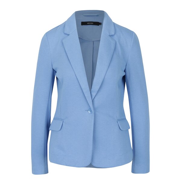 Sacou albastru cambrat cu buzunare VERO MODA Julia