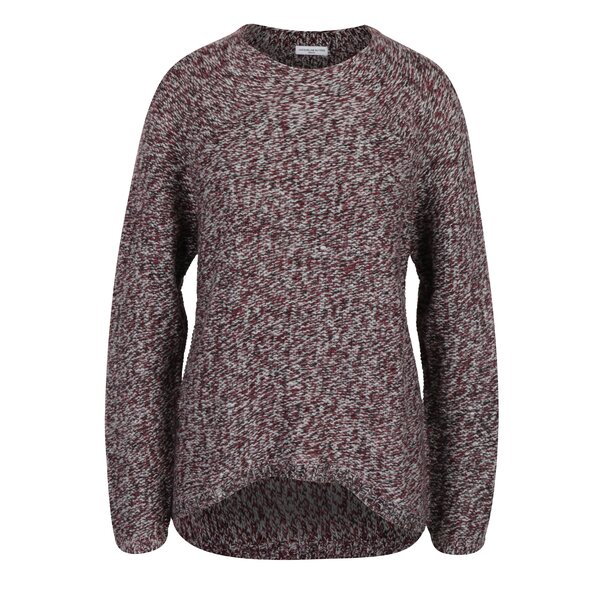 Pulover bordo tricotat - Jacqueline de Yong Kendra