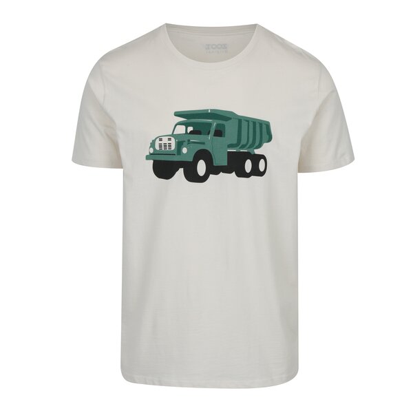 Tricou crem cu print pentru barbati ZOOT Original Tatra