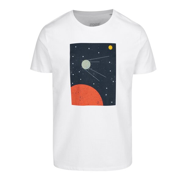 Tricou alb cu print ZOOT Original Sputnik
