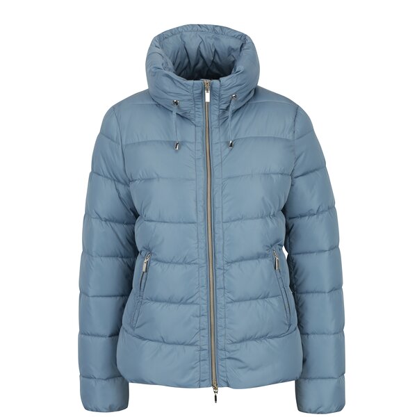 Geaca scurta matlasata bleu pentru femei Geox