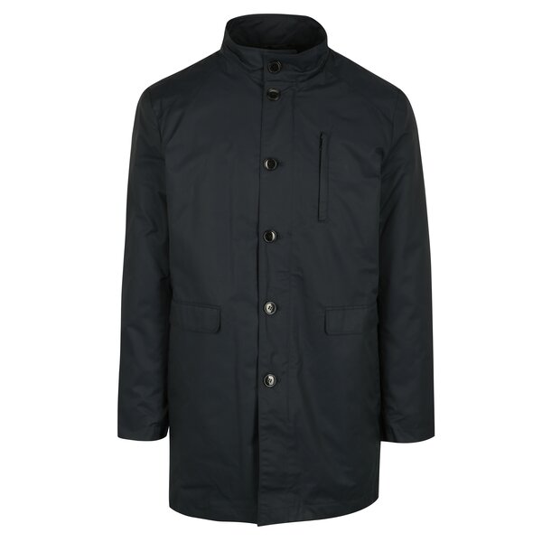 Geaca albastru inchis cu guler inalt Selected Homme Gregory