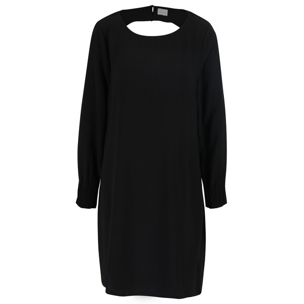 Rochie neagra cu decupaj la spate VILA Callie