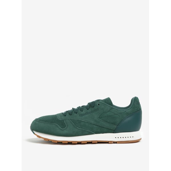 Pantofi sport verde deshis din piele naturală întoarsă pentru bărbați - Reebok SG