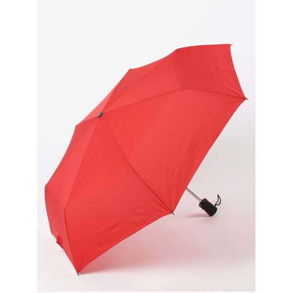 Umbrelă roșie telescopică pentru femei RAINY SEASONS Moon