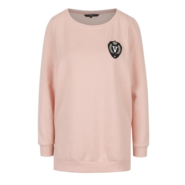 Bluza roz pal cu broderie VERO MODA Isabella