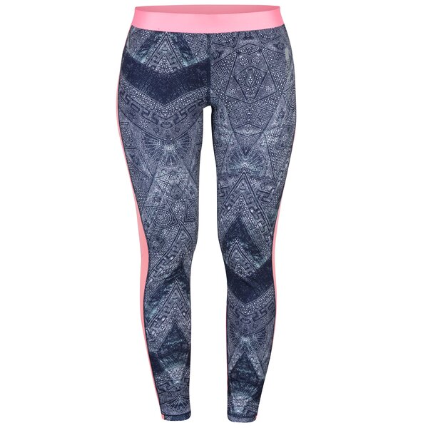 Colanti functionali albastri cu print abstract - Roxy Keep It Warm