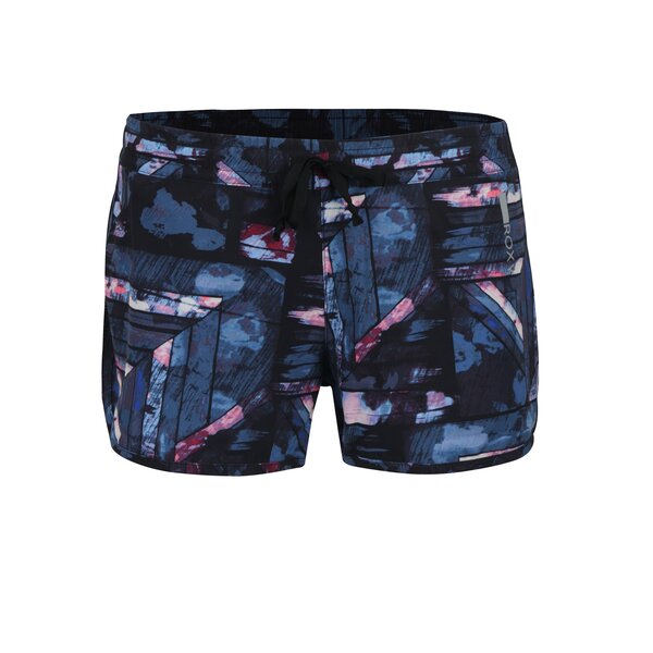 Pantaloni scurti functionali albastri cu print abstract - Roxy All in Time