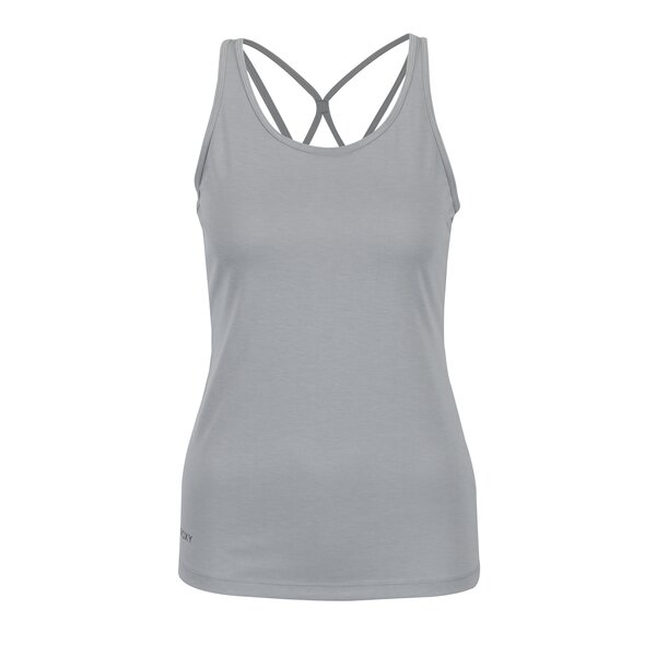 Top gri functional cu bretele incrucisate - Roxy Nazdee Technical