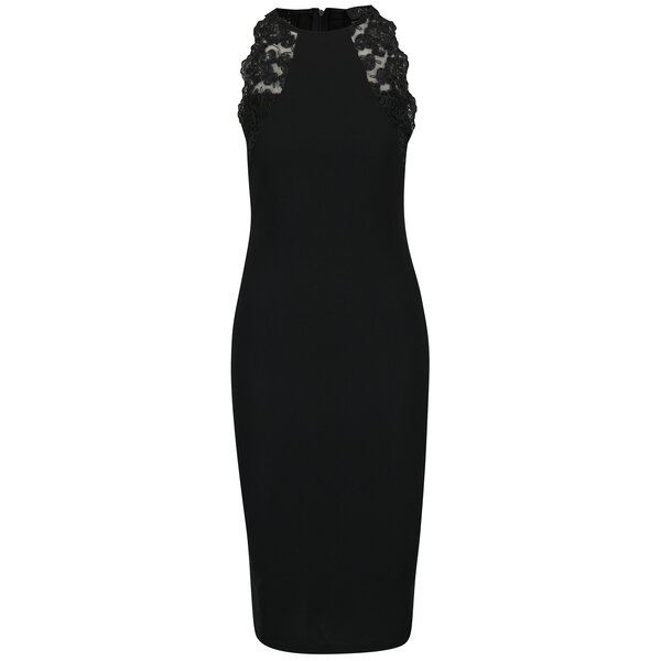 Rochie neagra cu dantela Ax Paris