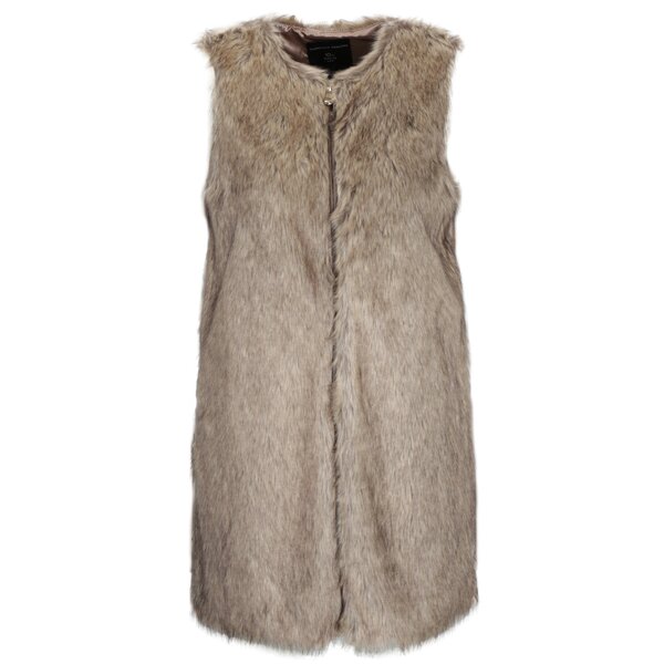 Vesta lunga maro din blana artificiala Dorothy Perkins