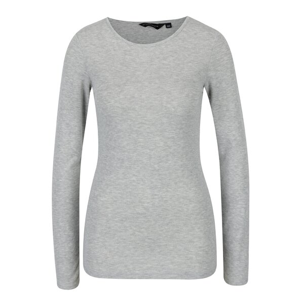 Bluza basic gri melanj Dorothy Perkins