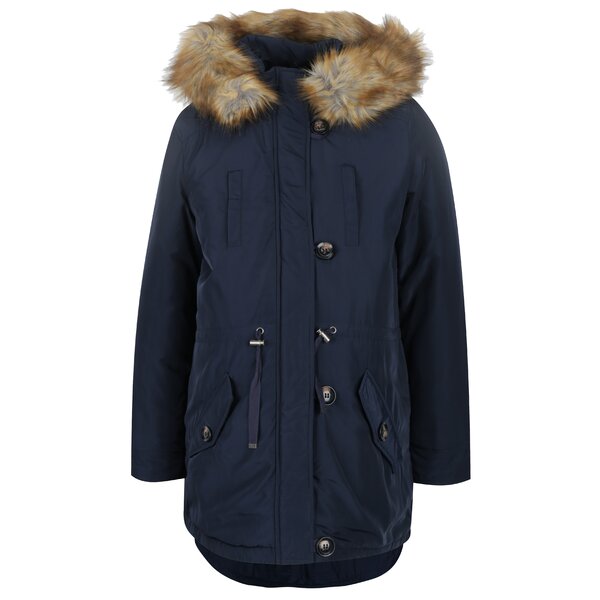 Geaca parka albastru inchis Dorothy Perkins Maternity