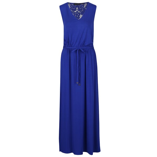 Rochie maxi albastra cu dantela Dorothy Perkins