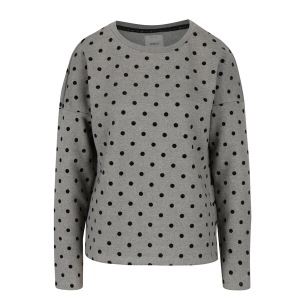 Pulover gri & negru cu buline ONLY Dot