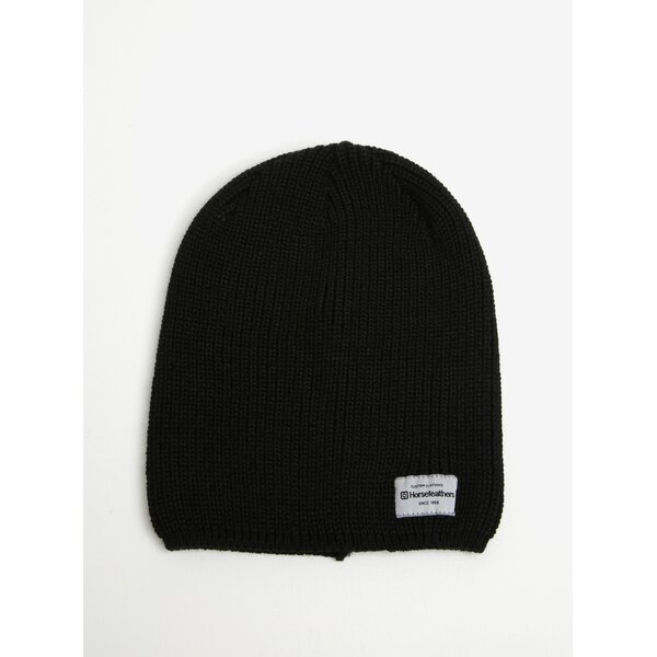 Caciula tricotata neagra pentru femei - Horsefeathers Berta