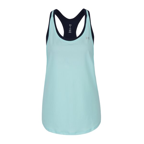 Maiou sport bleu cu bustier 2 in 1 Under Armour