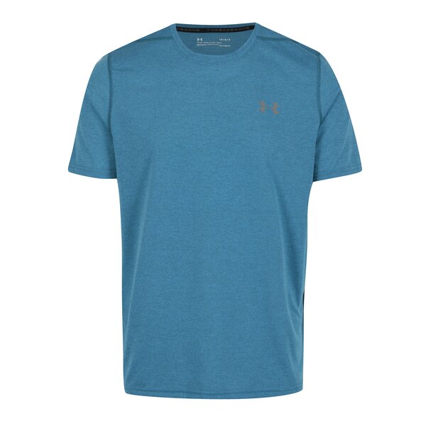 Tricou functional albastru cu tehnologie HeatGear - Under Armour Threadborne Fitted
