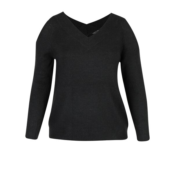 Pulover gri inchis Dorothy Perkins Curve