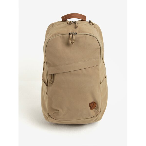 Rucsac bej impermeabil pentru laptop Fjällräven Räven 20 l