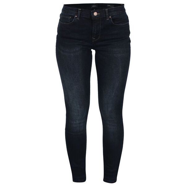 Blugi skinny albastru inchis ONLY Shape