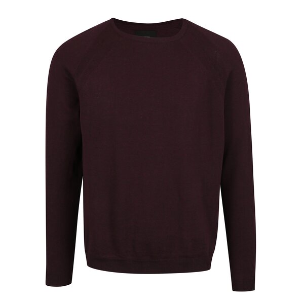 Pulover bordo pentru barbati - Burton Menswear London