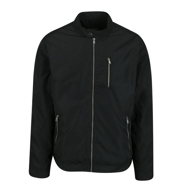 Jacheta neagra cu buzunare - Burton Menswear London