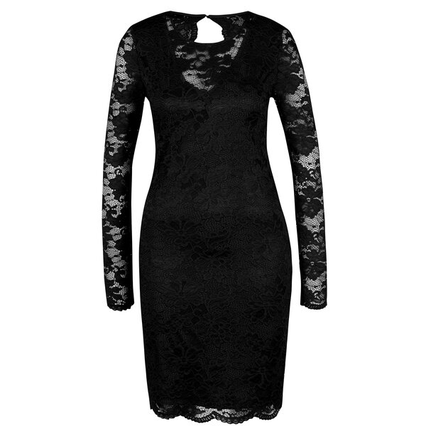 Rochie neagra din dantela cu decupaj pe spate - VERO MODA Joy