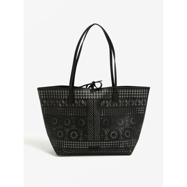 Geanta shopper 2 in 1 cu perforatii - Desigual Scapri No Revers Sandra